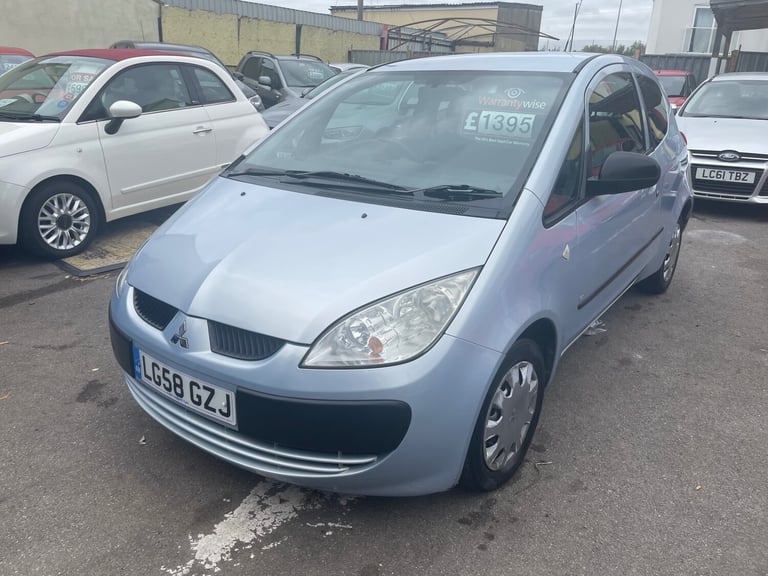 2008 Mitsubishi Colt 1.1 CZ1 3dr HATCHBACK Petrol Manual