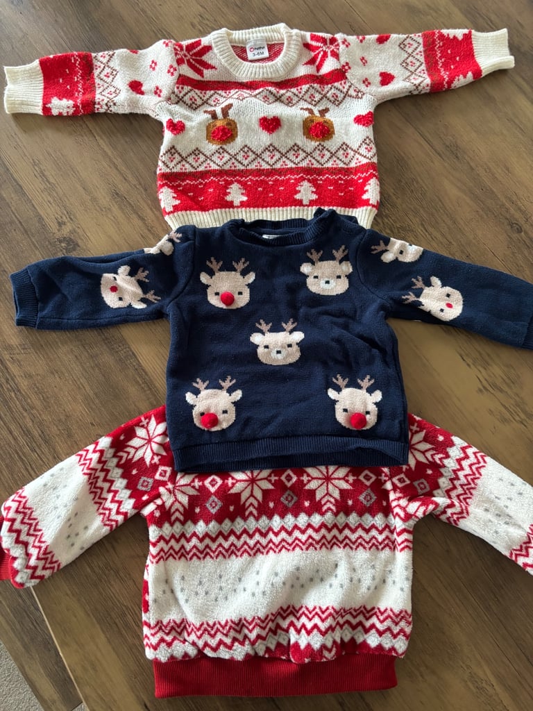Christmas Outfit Bundle 3-6M 
