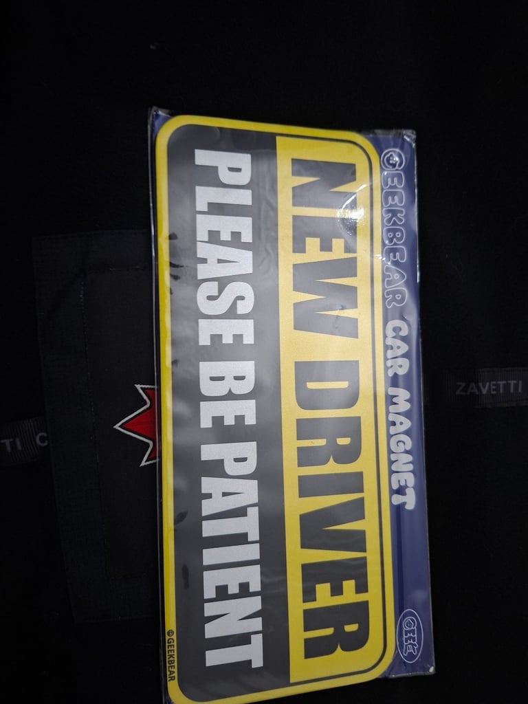 image for New driver car sticker (magnetic)