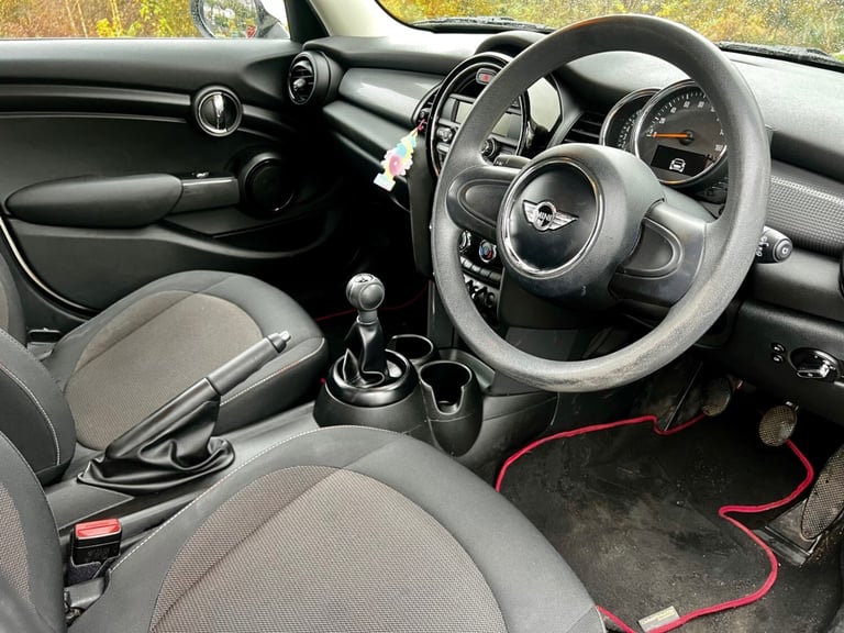 2016/66 MINI COOPER 5DR F55 1.5 HATCH WHITE FSH TURBO F56 5 DOOR £20 CHEAP TAX