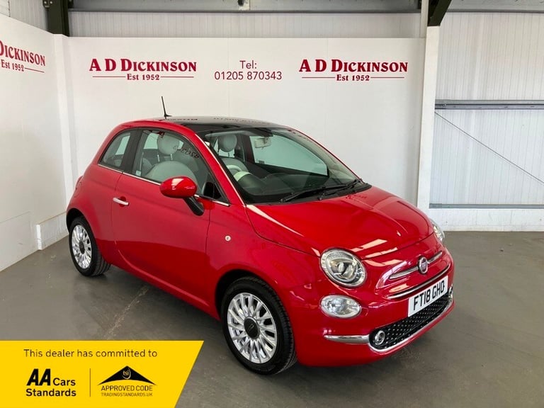 image for 2018 Fiat 500 LOUNGE HATCHBACK Petrol Manual
