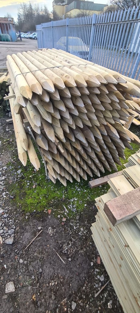 image for Timber round poles 