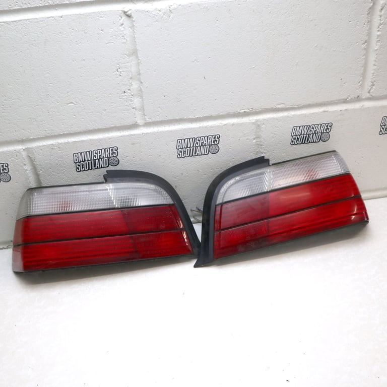 image for BMW E36 coupe red / clear M3 M sport rear lights
