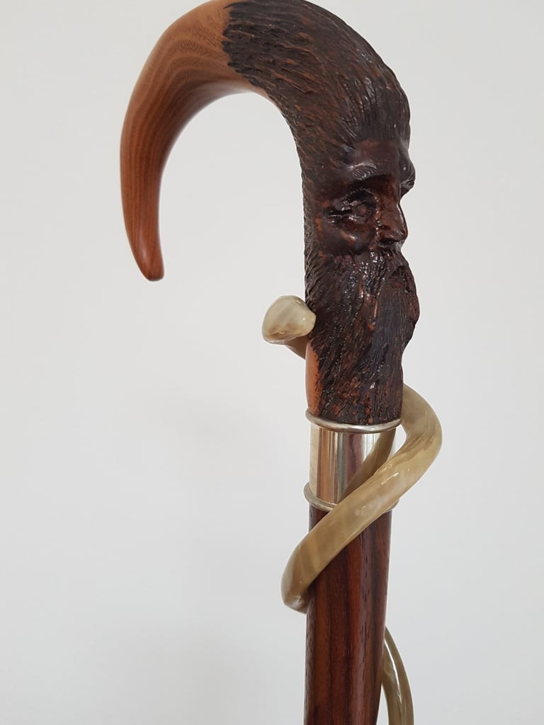 Hand made walking stick