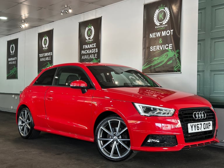 2017 Audi A1 1.4 TFSI 150 Black Edition 3dr S Tronic HATCHBACK Petrol Automatic