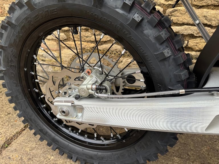Stark Varg EX Electric Enduro Bike, New 2026 Model, Grey, 80HP Model, In Stock
