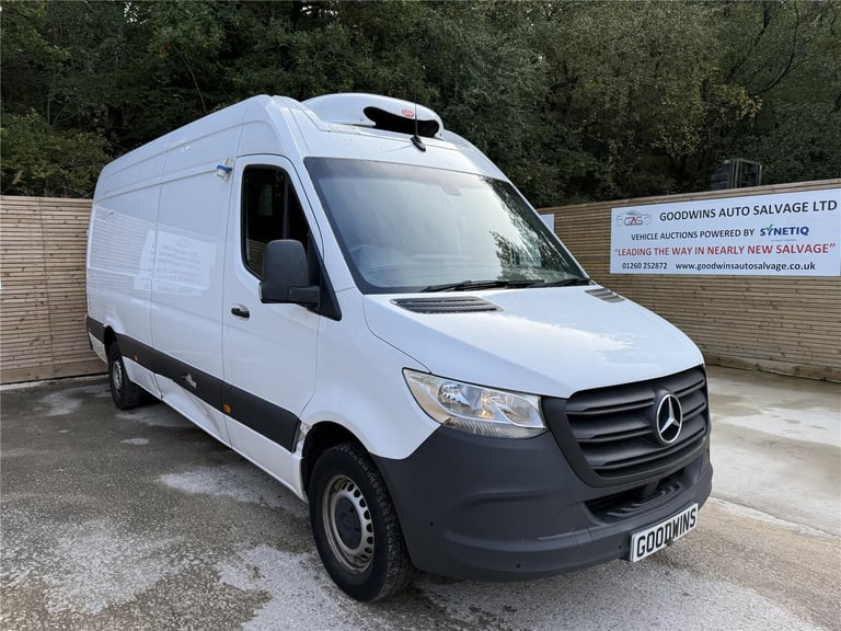 2022 72 MERCEDES SPRINTER 317 PROGRESSIVE REFRIGERATED FRIDGE 2.0TD SALVAGE 