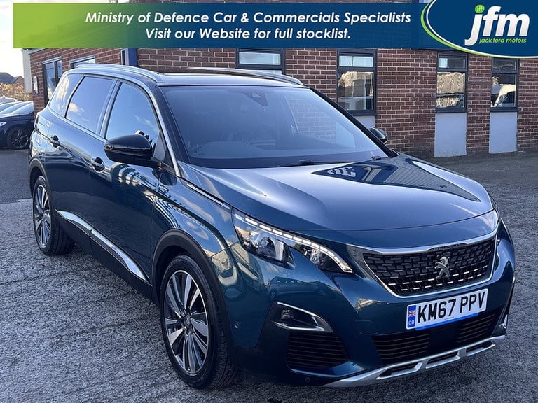 2017 Peugeot 5008 2.0 BlueHDi GT Line 5dr HATCHBACK DIESEL Manual