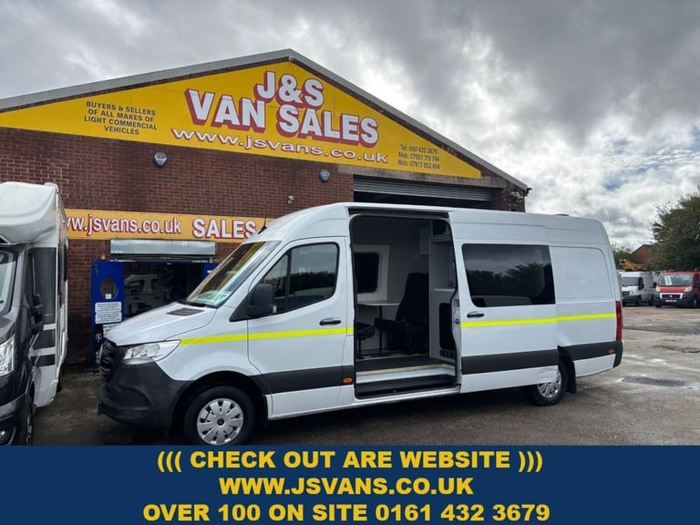 2023 72 MERCEDES-BENZ SPRINTER 2.0 315 CDI PROGRESSIVE PANEL VAN WELFARE MESS VA