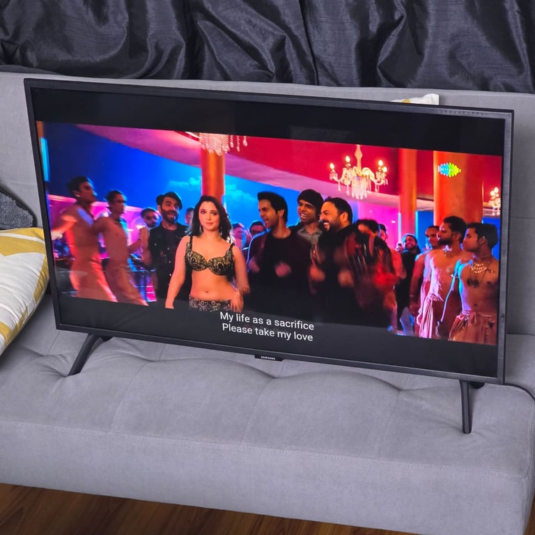 Samsung TV QLED smart slim 
