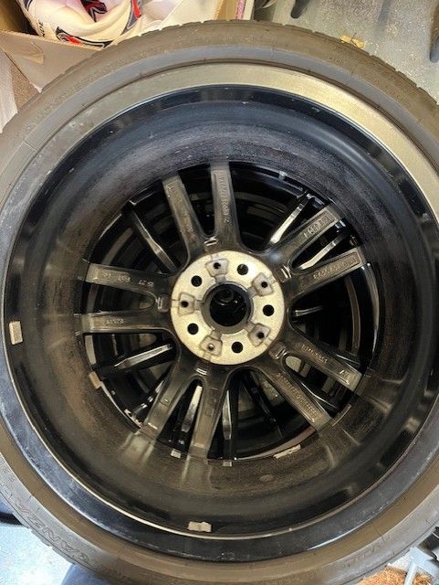 BMW 19inch 791 M Sport Double Spoke Jet Black Light Alloy Wheels