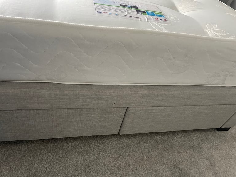 Double Bed with mattress 