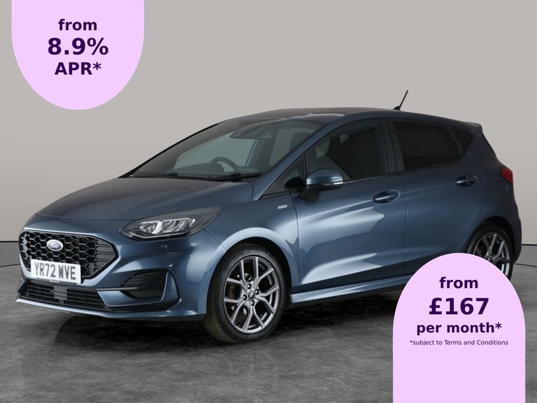 image for 2022 Ford Fiesta 1.0T EcoBoost ST-Line Hatchback 5dr Petrol Manual Euro 6 (s/s) (100 ps) - N Hatc...