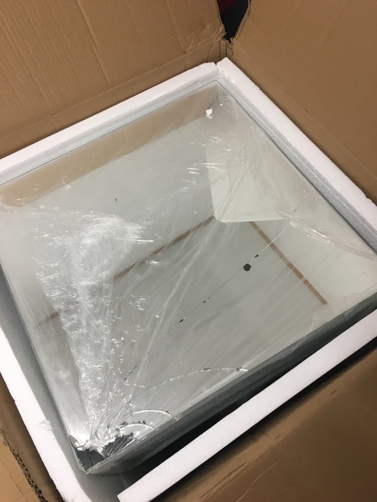 Tralee mirrored table 