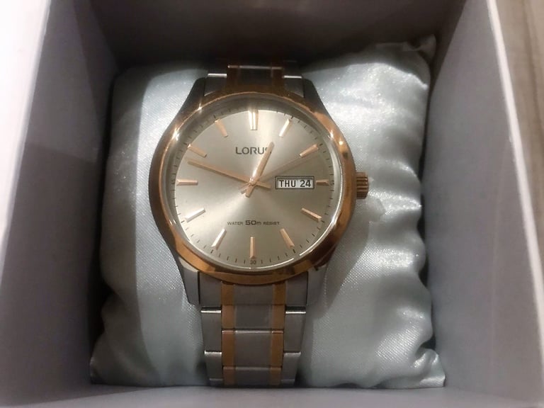 image for Brand New Gold-Tone Men's Watch - Untouched Condition