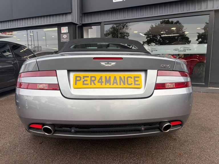 2007 07 ASTON MARTIN DB9 5.9 VOLANTE 2DR PETROL SEQ (EU4) (394 G/KM, 450 BHP)