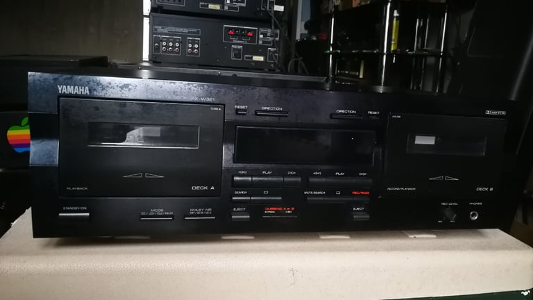 Yamaha KX-W321 double cassette deck