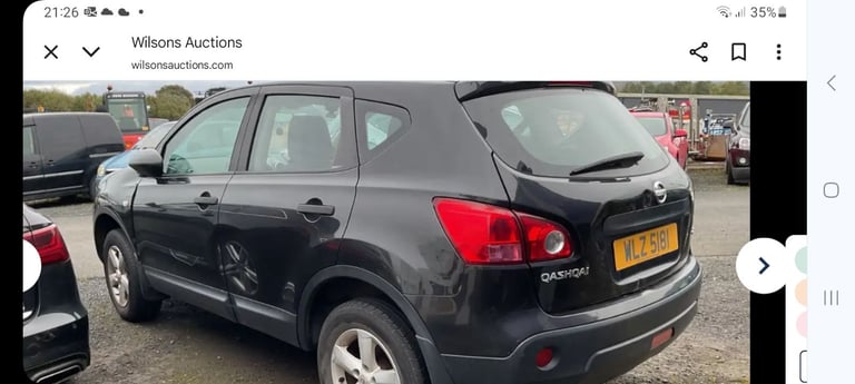 Nissan Qashqai breaking 