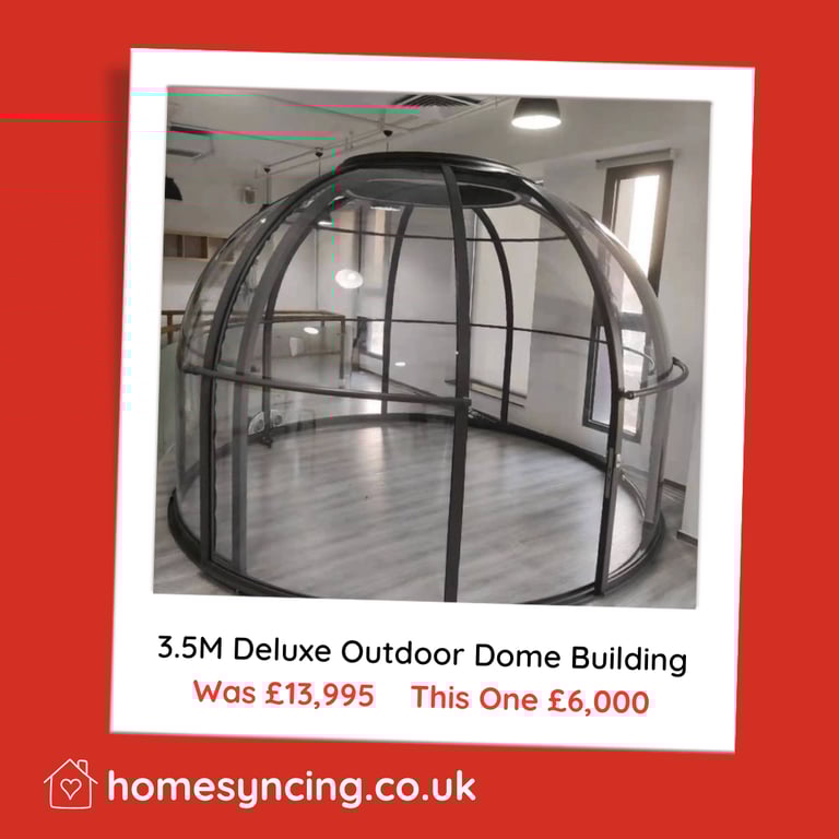 image for Outside Igloo / Dome Building  **new unused - Free Uk Delivery**