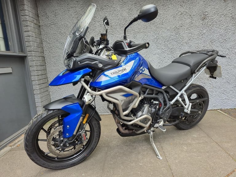2023 Triumph Tiger 900 GT Pro heated grips and seats