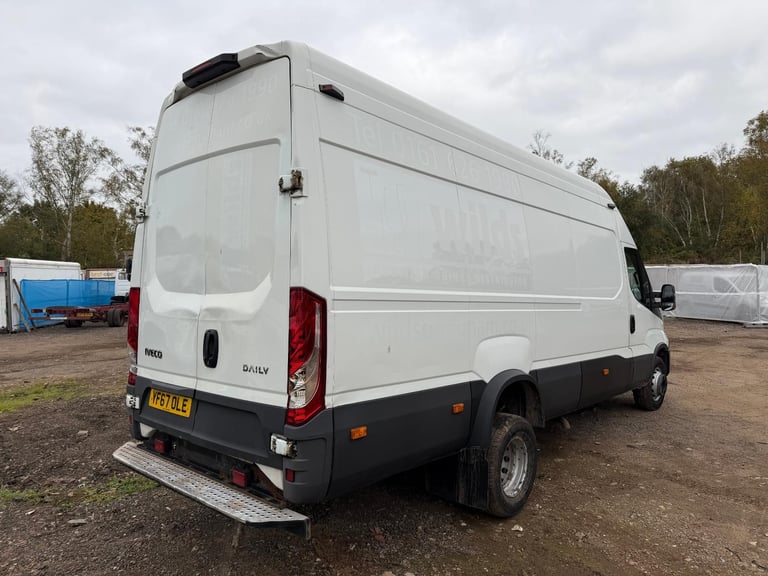 Iveco Daily 70c18 2017 67 7 ton panel van extra long extra high roof manual 