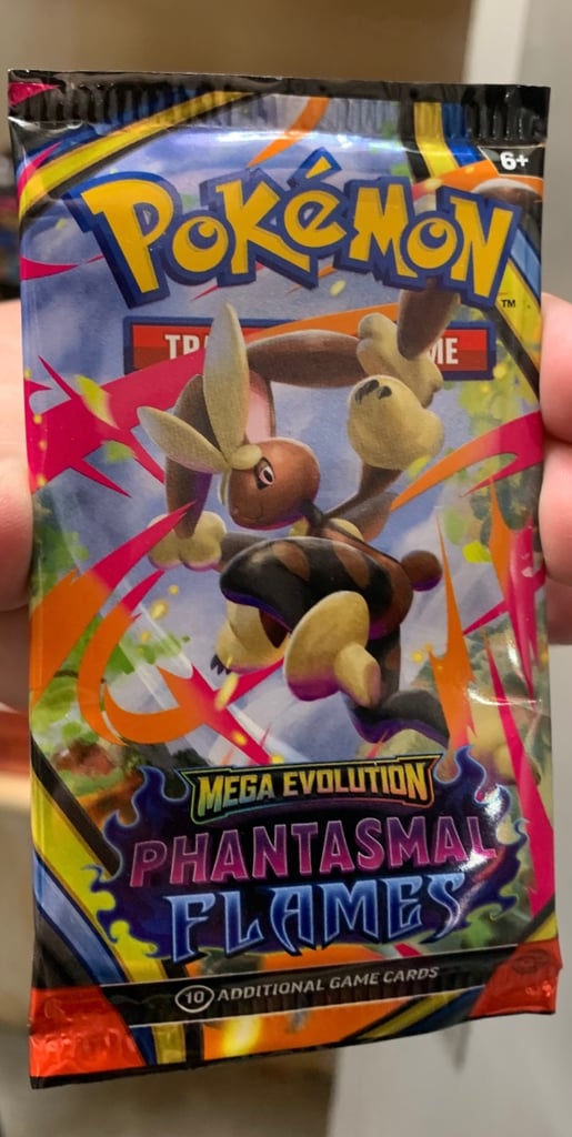image for Exclusive Pokémon TCG: Phantasmal Flames Booster Packs