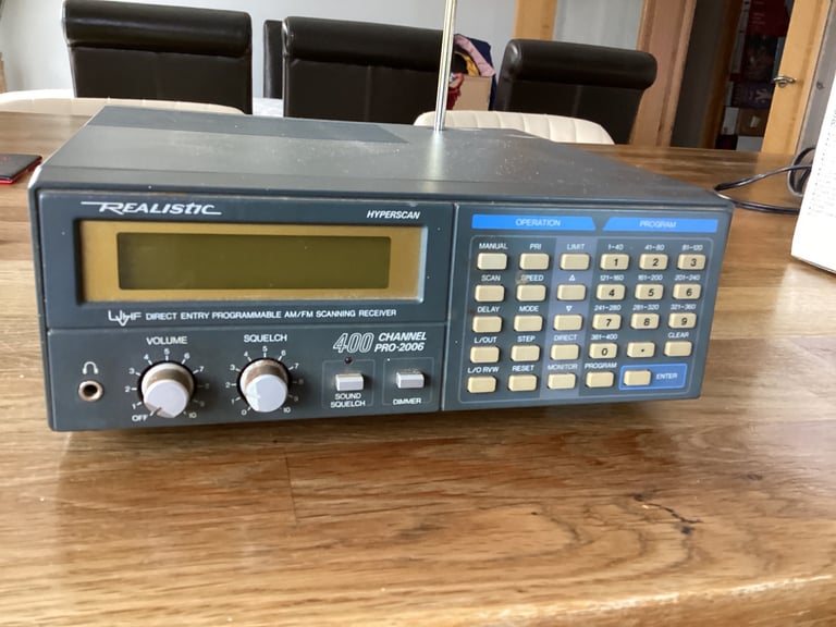 Realistic Pro -2006 -400 Channel Scanner
