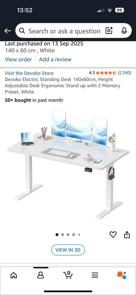 image for Electric Desk - Standing or Sitting