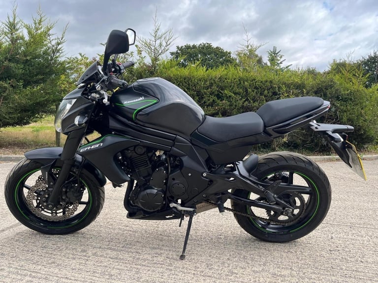2016 66 KAWASAKI ER 650 FGF ABS ER6N ER6 NAKED BLACK CLEAN LOW MILESNEW MOT