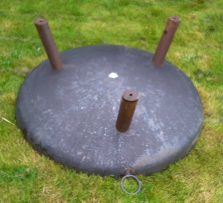 Fire Pit, x Large, No Text Please, Round, Quality, Heavy Gauge and Substantial, see more for measure
