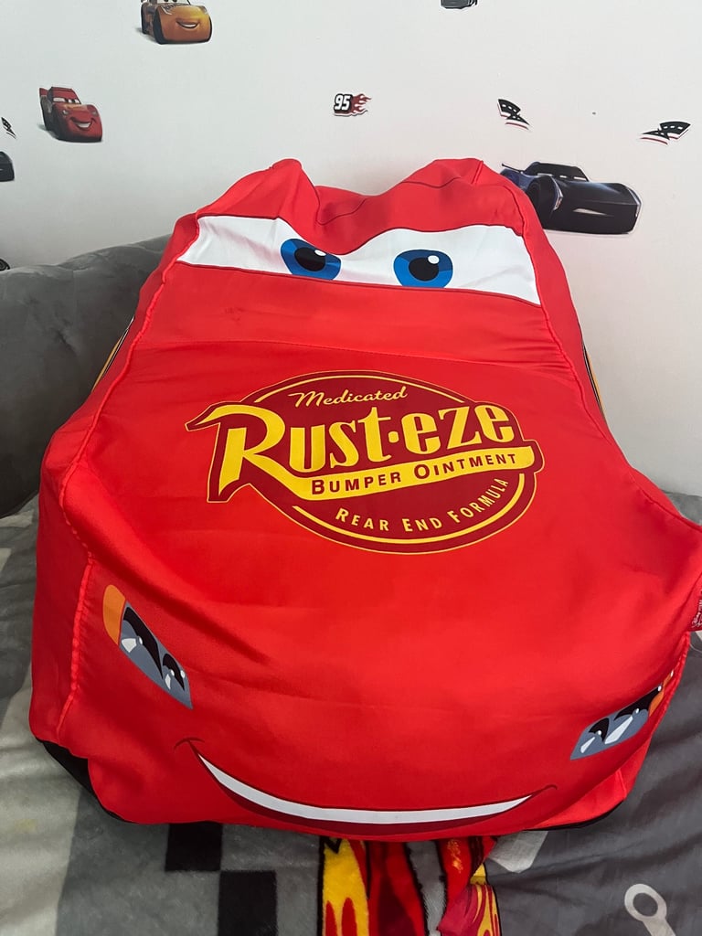 Lightening McQueen bean bag