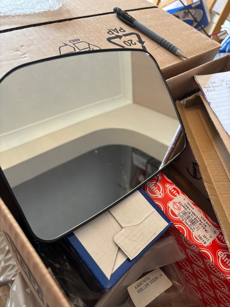 Ford Transit mirror glass