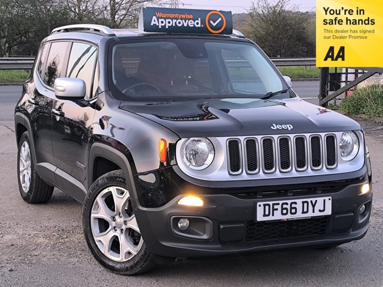 2016 Jeep Renegade 1.6 Diesel Manual Multi Jet II Limited SUV 5dr Euro 6 Road Tax 35 ULEZ Free SU...
