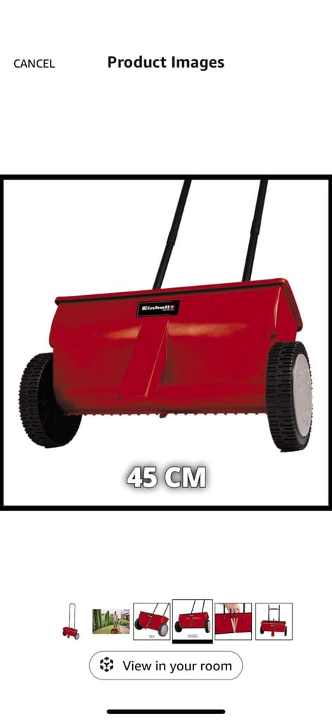 Garden Lawn Seed Spreader only used once. 