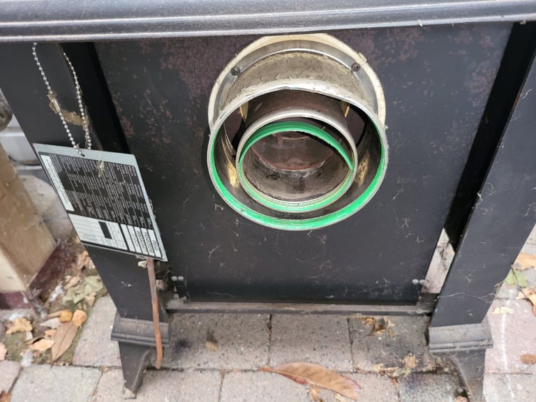 Gazco LPG woodburner Clarendon VGC 