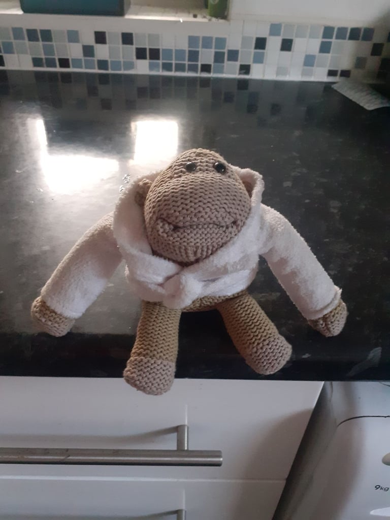 image for vintage tv ad monkey character toy