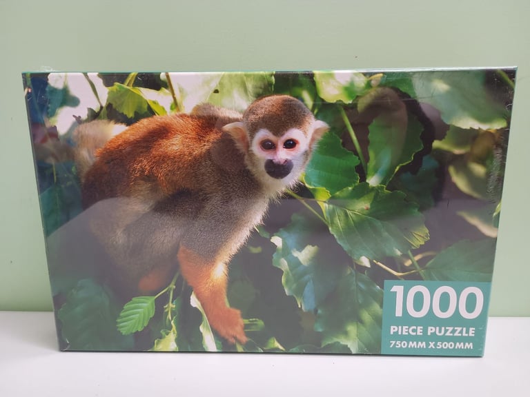 Squirrel Monkey 1000 Piece Jigsaw Puzzle