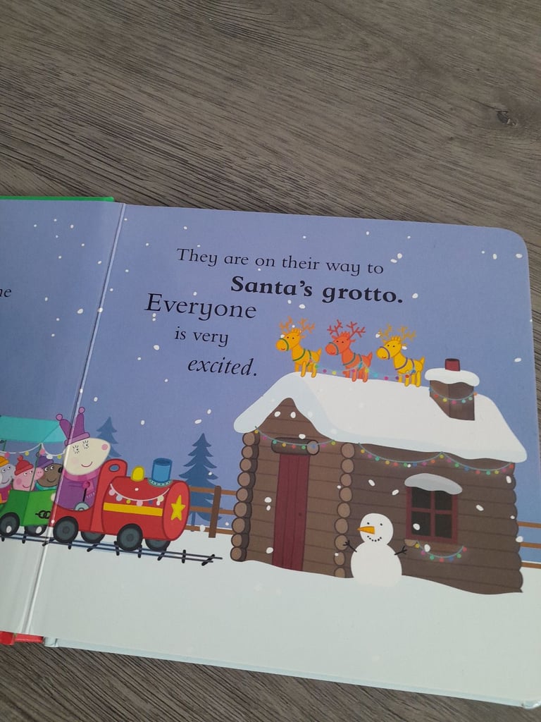 Children's Christmas books x5 Peppa Pig Farmyard Tales Santa Claus