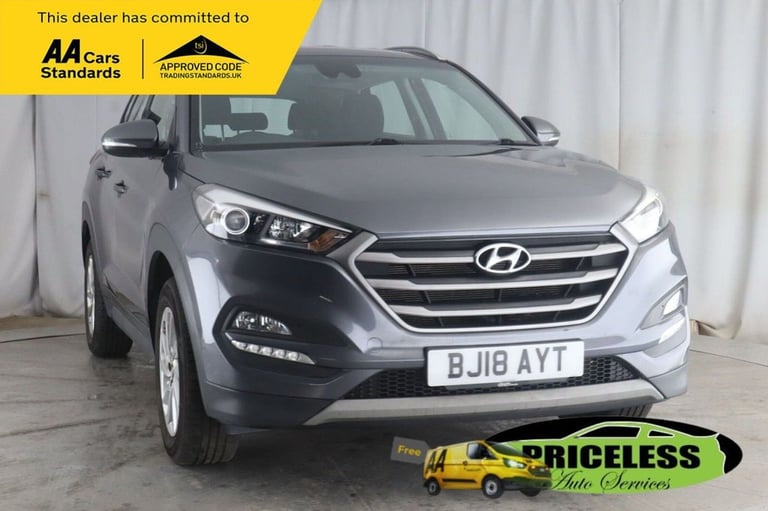 2018 18 HYUNDAI TUCSON 1.6 GDI BLUE DRIVE SE NAV SUV 5DR PETROL MANUAL EURO 6 (S
