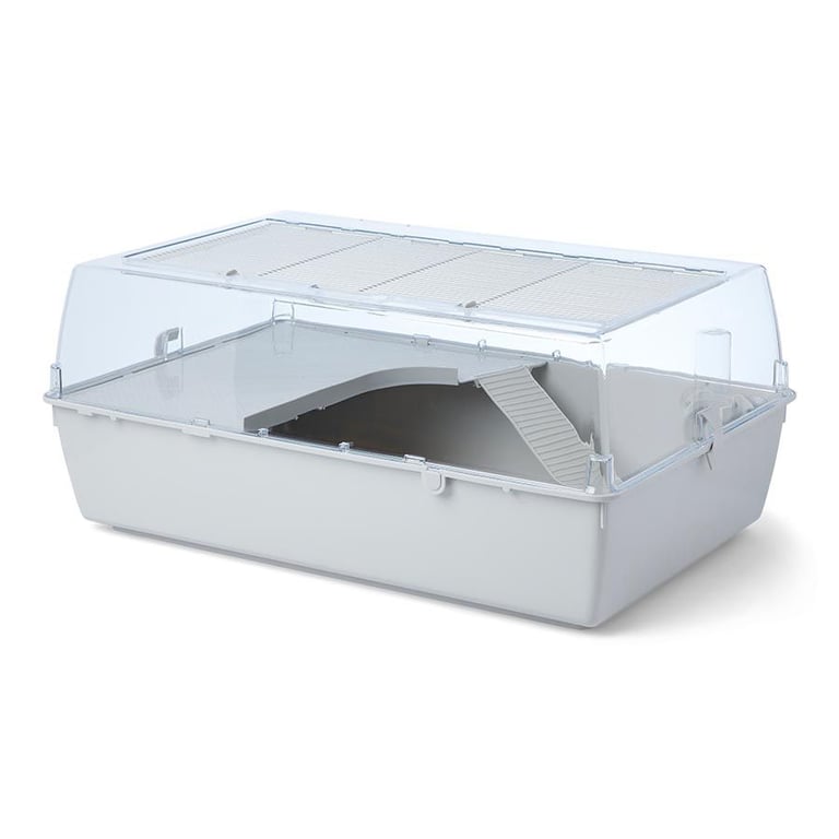 Pets at Home Plastic Home 2 Dwarf Hamster & Mouse Cage Grey