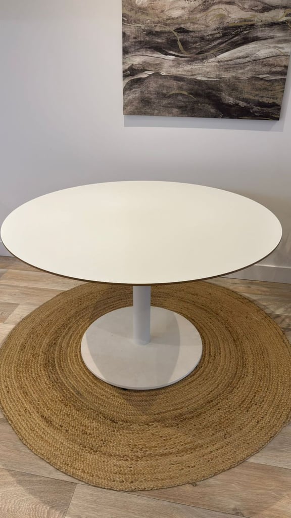 Ikea White Round Table