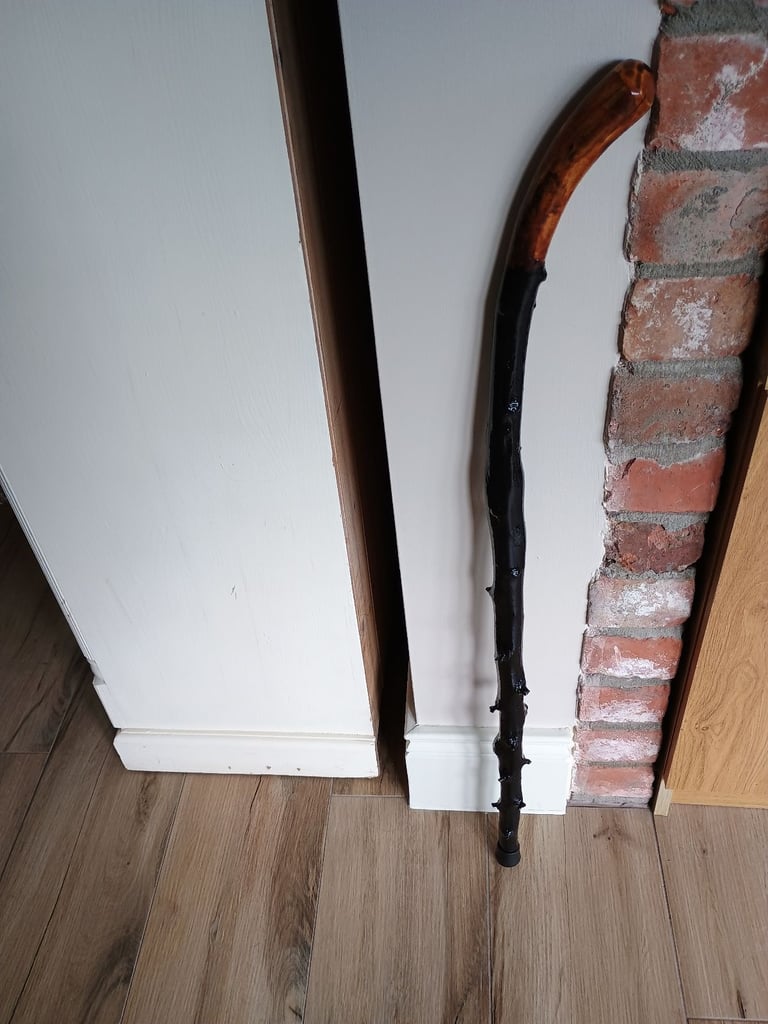 Irish Handcrafted blackthorn walking stick 
