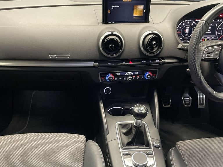 2020 20 AUDI A3 1.0 TFSI 30 BLACK EDITION SPORTBACK 5DR PETROL MANUAL EURO 6 (S/