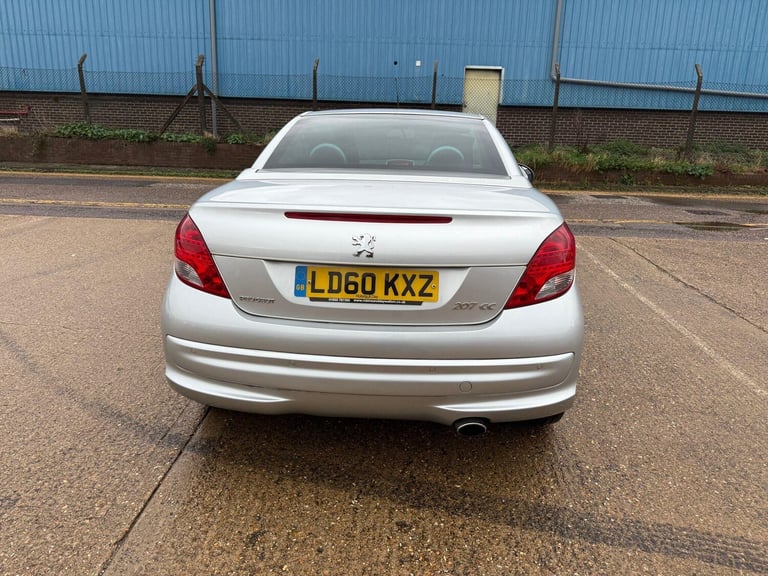  Peugeot 207 CC 1.6 VTi GT Tiptronic Euro 5 2dr Petrol Automatic