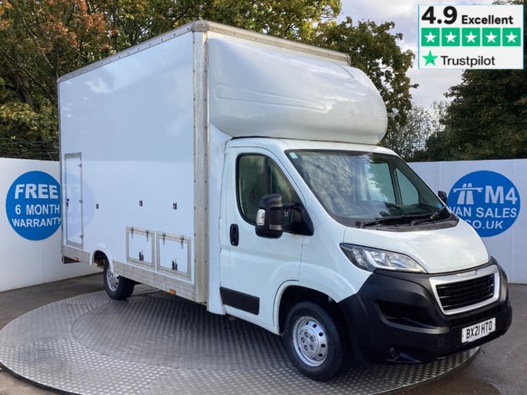image for 2021 Peugeot Boxer 335 Lo Loader Luton A/C Euro 6 L=13ft 6 Luton Diesel Manual