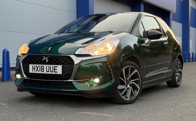 2018 DS Automobiles DS 3 1.2 PureTech Connected Chic Euro 6 3dr HATCHBACK Petrol Manual