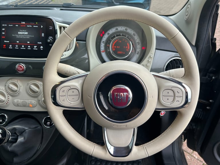 2019 Fiat 500 1.2 Lounge 3dr Hatchback Petrol Manual