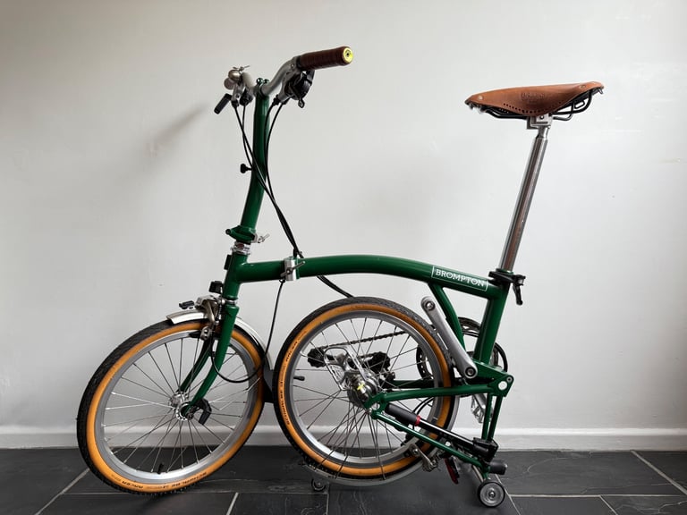 Brompton Folding Bike - Green - ML6