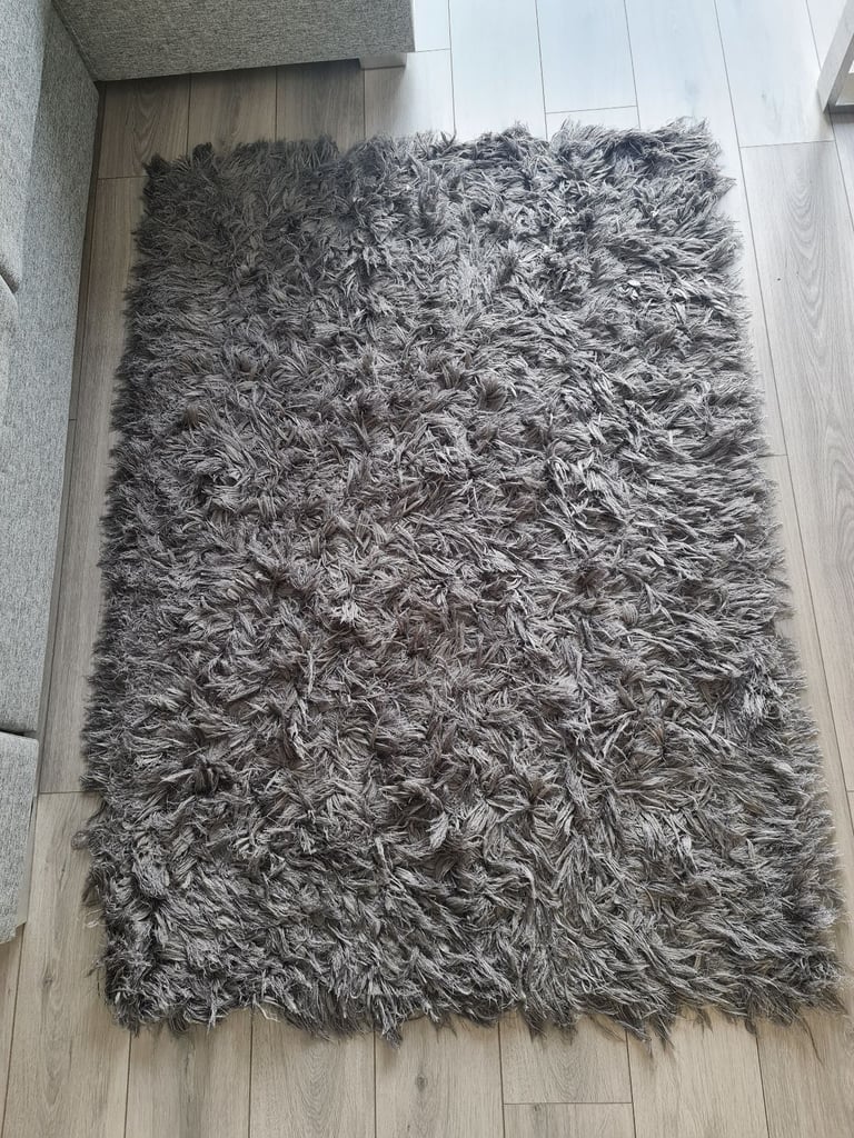 image for Grey lounge rug