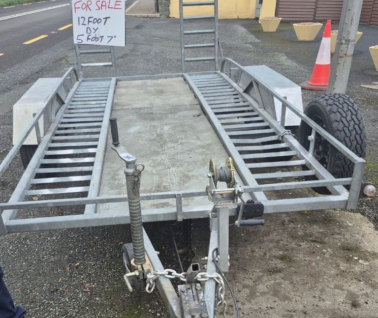 Twin Axle Car Transport trailer